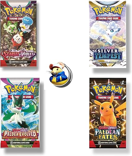 Rainbow or Better | Gift Pack Featuring 1 Rare Pokemon Card and a Booster Pack for Boys | Pokémon Exclusive Bundle