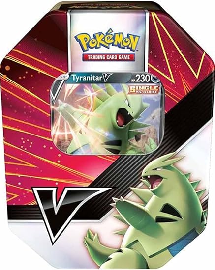 Pokémon: V Strikers Tin - Tyranitar V / Empoleon V Pokémon: V Strikers Tin - Tyranitar V / Empoleon V